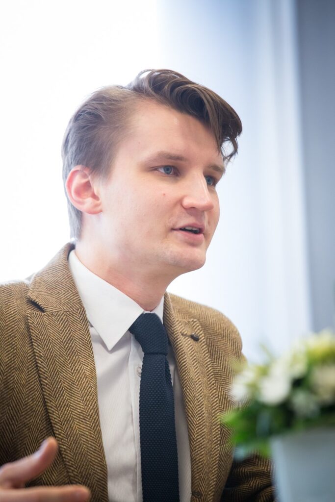 portrait of Michal Matlak