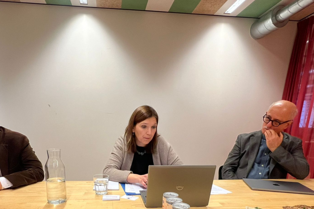 Julia Langbein and Laszlo Bruszt present their work
